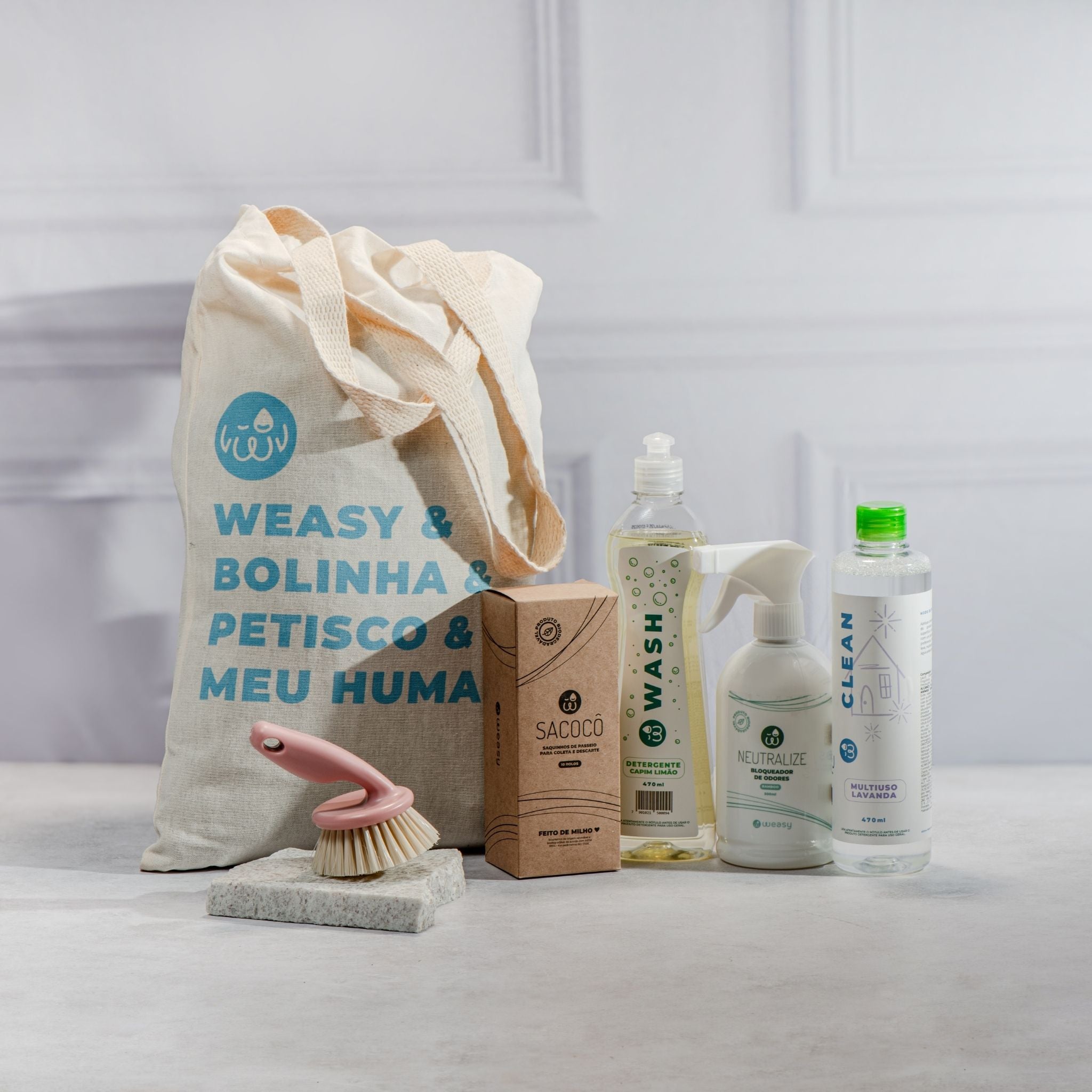 Kit Limpeza Para Weasy cão