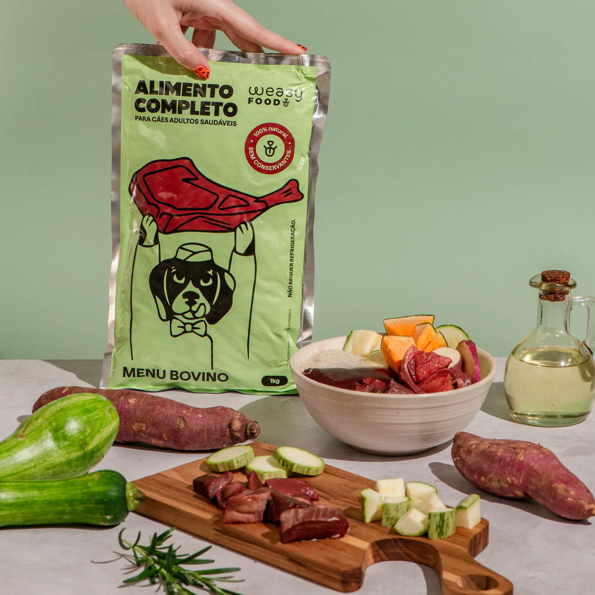 Weasy Food Adultos | Alimentação natural para cães