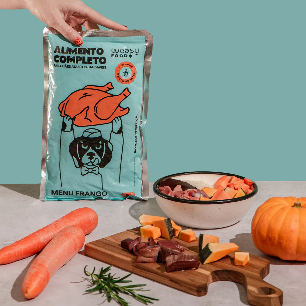 Weasy Food Adultos | Alimentação natural para cães